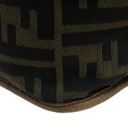 Fendi Brown Zucca canvas Messenger Bag