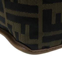 Fendi Brown Zucca canvas Messenger Bag