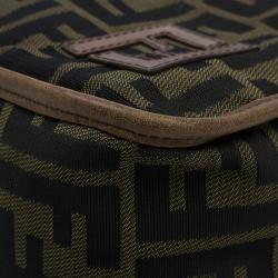 Fendi Brown Zucca canvas Messenger Bag