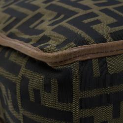 Fendi Brown Zucca canvas Messenger Bag