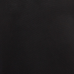 Fendi Black Logo Motif Wool Turtle Neck Pullover S