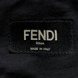 Fendi Black Cotton Bags Bugs Embellished Crew Neck T-Shirt XL