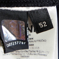 مملوكة مسبقًا Fendi Black Karl Appliqued Cotton Crew Neck T-Shirt XL