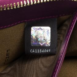 Pre Owned Fendi Zucca Spalmati Ladybug Zip Continental Wallet