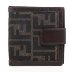 Pre Owned Fendi Accessories Button Wallet