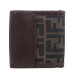 Pre Owned Fendi Accessories Button Wallet
