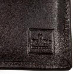 Pre Owned Fendi Zucca Flap Compact Wallet
