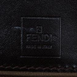 Pre Owned Fendi Zucca Flap Wallet