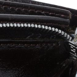 Pre Owned Fendi Zucca Flap Wallet