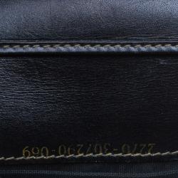 Pre Owned Fendi Pequin Flap Compact Wallet