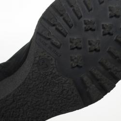 مملوكة مسبقًا Fendi Black Suede Over the Knee Wedge Boots Size 37