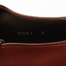 Pre Owned Fendi Light Brown Side Laced Men's Loafers Size 43