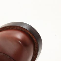 Pre Owned Fendi Light Brown Side Laced Men's Loafers Size 43