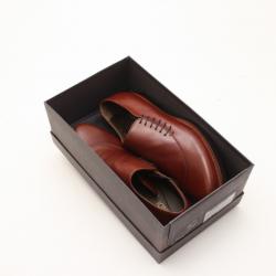 Pre Owned Fendi Light Brown Side Laced Men's Loafers Size 43