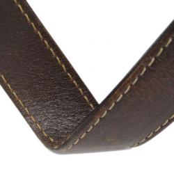 Pre Owned Fendi Brown Tobacco Zucca Canvas Travel Backpack