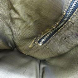 Pre Owned Fendi Brown Tobacco Zucca Canvas Travel Backpack