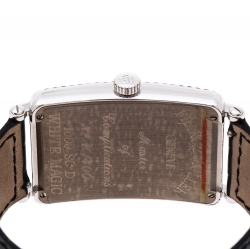  Franck Muller White Dial 18K White Gold Diamonds Long Island White Magic 1000 SCD Unisex Wristwatch 30 mm