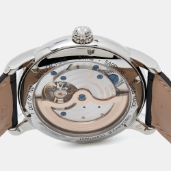 Frederique Constant Salmon Stainless Steel Embossed Leather Limited Edition Classic FC710Q4H6 Men's Wristwatch 42 mm