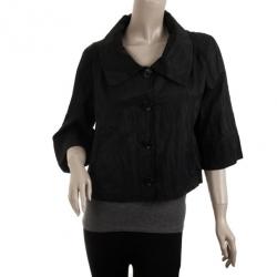 Gianfranco Ferre Black Swing Jacket 