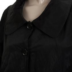 Gianfranco Ferre Black Swing Jacket 