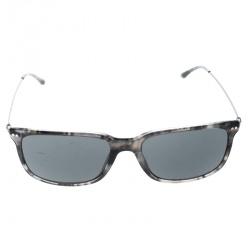Giorgio Armani Grey Havana AR8063 Frames of Life Wayfarer Sunglasses