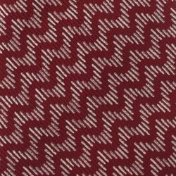 Pre Owned Giorgio Armani Red Wave Print Silk Tie