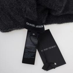 Pre Owned Giorgio Armani Grey Cashmere Hat