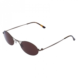 Giorgio Armani Metallic/Brown AR6018-T Titanium Frame of Life Sunglasses