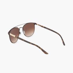 Giorgio Armani Brown Aviator Sunglasses