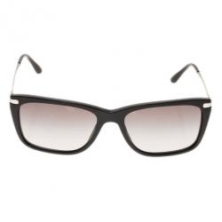Giorgio Armani Black Rectangle Sunglasses