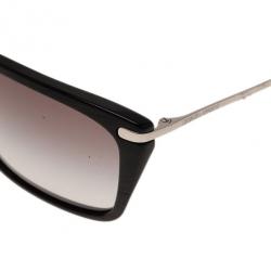 Giorgio Armani Black Rectangle Sunglasses