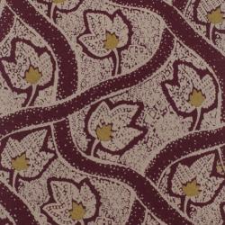 Pre Owned Giorgio Armani Leaf Print Tie