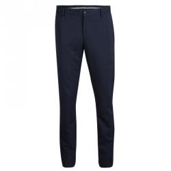 Pre Owned Giorgio Armani Navy Blue Wool Tailored Trousers  XXL