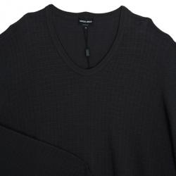 Pre Owned Giorgio Armani Men's Grey Sweater XXL