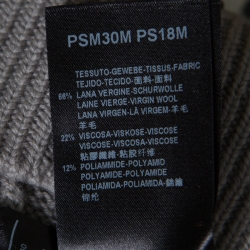 Giorgio Armani Grey Textured Dotted Sweater XL