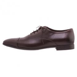 Giorgio Armani Brown Leather Oxfords Size 44.5