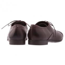Giorgio Armani Brown Leather Oxfords Size 44.5