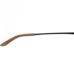 Giorgio Armani Brown Wood / Grey Gradient AR6017 - T- K Aviator Sunglasses