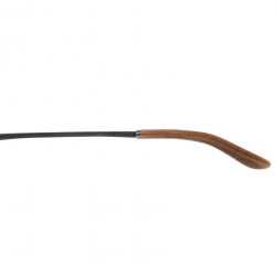 Giorgio Armani Brown Wood / Grey Gradient AR6017 - T- K Aviator Sunglasses