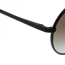 Giorgio Armani Brown Wood / Grey Gradient AR6017 - T- K Aviator Sunglasses