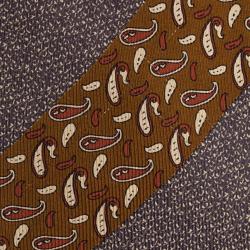 Pre Owned Giorgio Armani Two Tone Tie