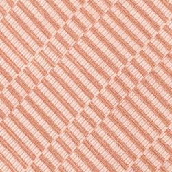 Pre Owned Giorgio Armani Peach Woven Silk Tie