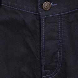 Pre Owned Giorgio Armani Indigo Dark Wash Denim Straight Fit Jeans XL