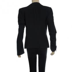 Pre Owned Giorgio Armani Black Blazer M