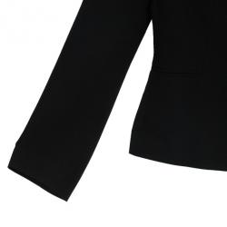 Pre Owned Giorgio Armani Black Blazer M