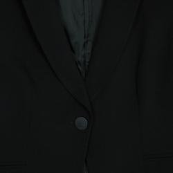 Pre Owned Giorgio Armani Black Blazer M