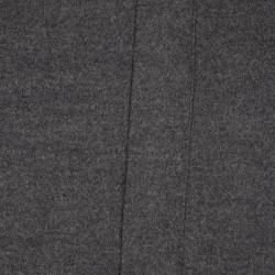 Giorgio Armani Grey Wool Zip Front Cardigan XXL