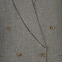 Giorgio Armani Men's Beige Wool Suit L