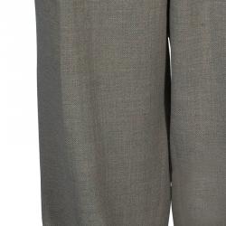 Giorgio Armani Men's Beige Wool Suit L