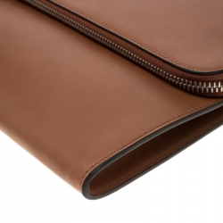 Giorgio Armani Tan Leather Bugatti Limited Edition 41/71 Document Holder